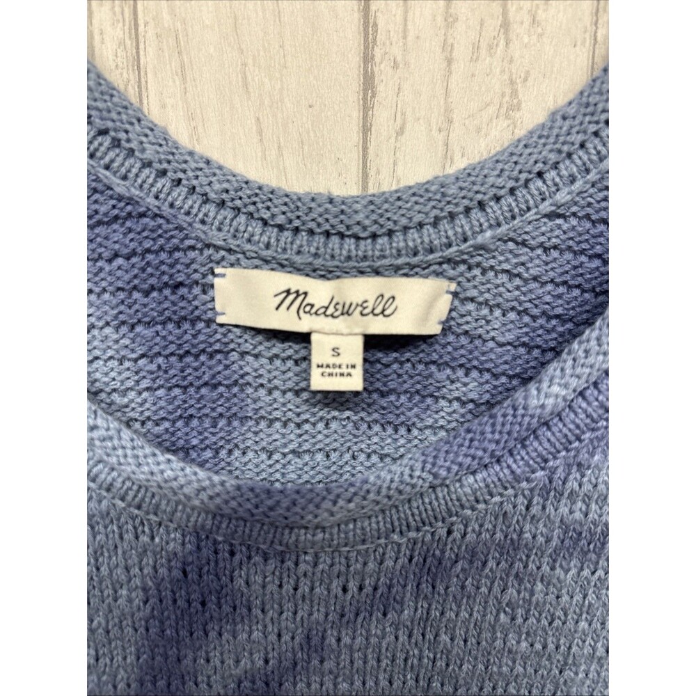 Womens Size S Madewell Sweater Tank Tie Dye EUC - Picture 5 of 7